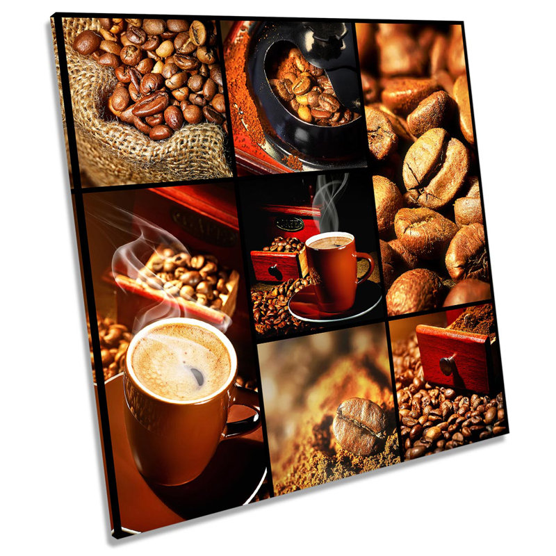 Fresh Coffee Shop Kitchen - Wrapped Canvas Print, 60cm H x 60cm W x 2cm D