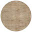 Tapis rond 8 po Taupe