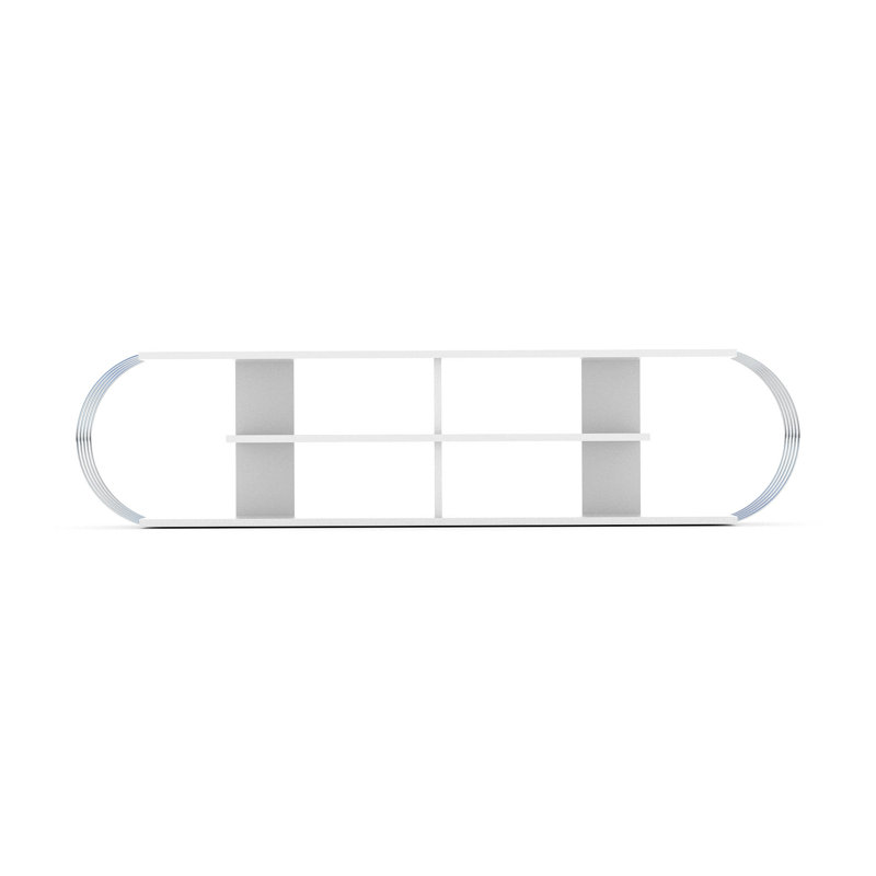 Meuble télé 4 po, Blanc