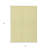 3' X 5' Yellow And Ivory Geometric Washable Indoor Outdoor Area Rug