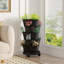 Jardinière verticale 2 pièces Soban Strawberry, tour de jardin empilable à 5 niveaux, pot à fleurs empilable avec poteau de soutien intérieur et extérieur-1275532540