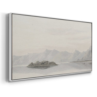 Landscape Series-CDLXVIII- Framed Gallery Wrapped Canvas -Ready to Hang