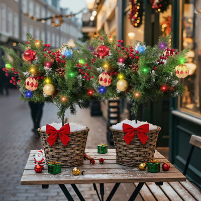 1.97' H Artificial Pine Christmas Tree