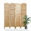 Paravent pliant en bois massif - Paravent-129130210-129130208