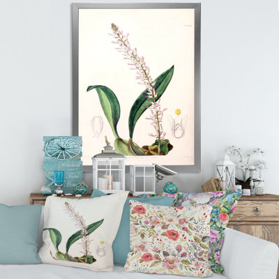 Vintage London Plants V - peinture sur toile