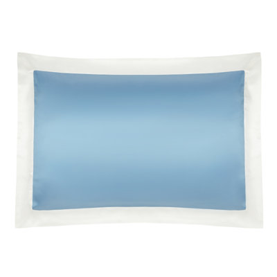 Summerhill Blue Silk Pillow Case