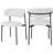 Lupita Upholstered Back Side Chair Dining Chair-89184576-89184575