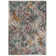 Christa Abstract Light Gray/Fuchsia Area Rug