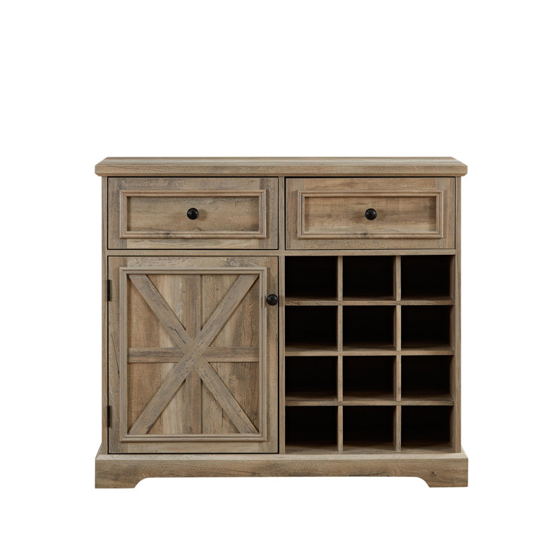 Farmhouse Buffet Cabinet with Storage Sideboard with 2 Drawers