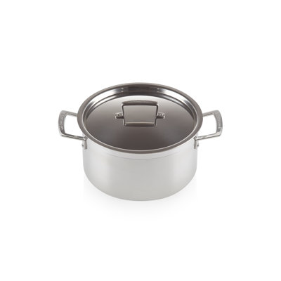 Le Creuset 3-Ply Stainless Steel Deep Casserole