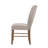 18.1102'' H Linen Upholstered Parsons Chair