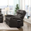 Canapé deux places inclinable avec poche latérale, design compact-1702797130