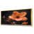 Toile avec cadre flottant or
