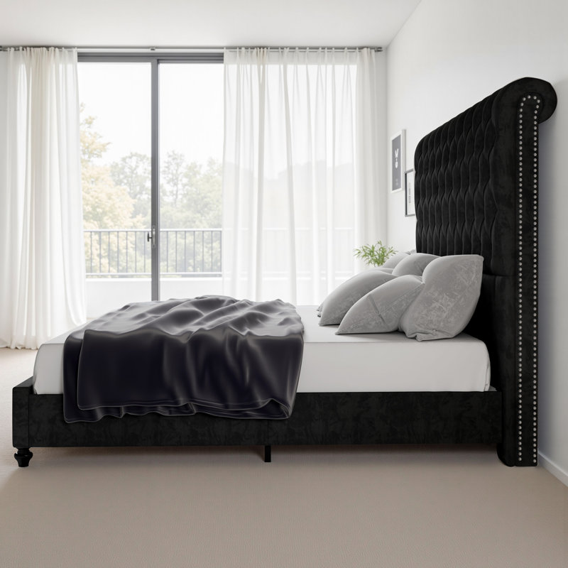 Jampier Upholstered Sleigh Bed