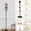 Lampe sur pied PeeNoke de 68,5 po avec aquarelle orchidée botanique