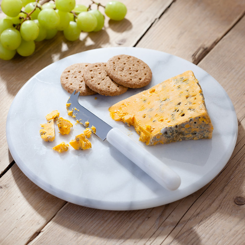 Judge, Marble - Round Cheese Board and Cutter