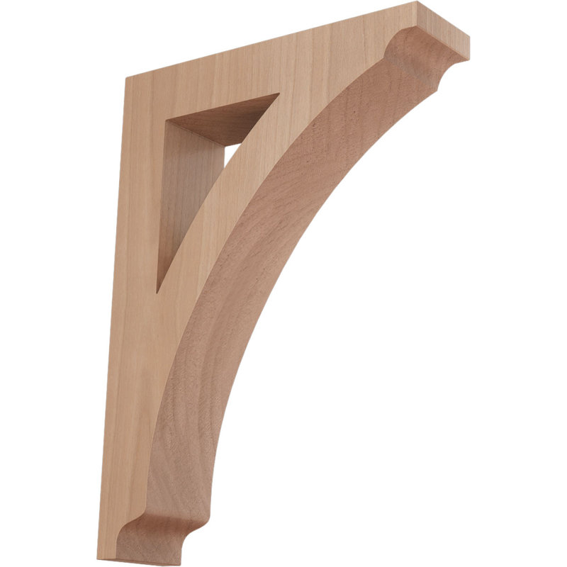 Support en bois Thorton, Cerisier, H 9 po x l 1,75 po x P 6,5 po