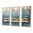 Toile naturelle avec cadre flottant