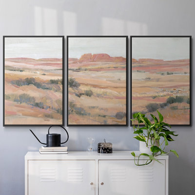 " Southwest Landscape II " 3 - Pieces