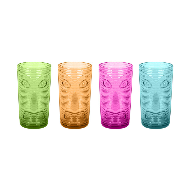 Ensemble de verres à boire à boisson acrylique 23 oz 4 pièces Belmont