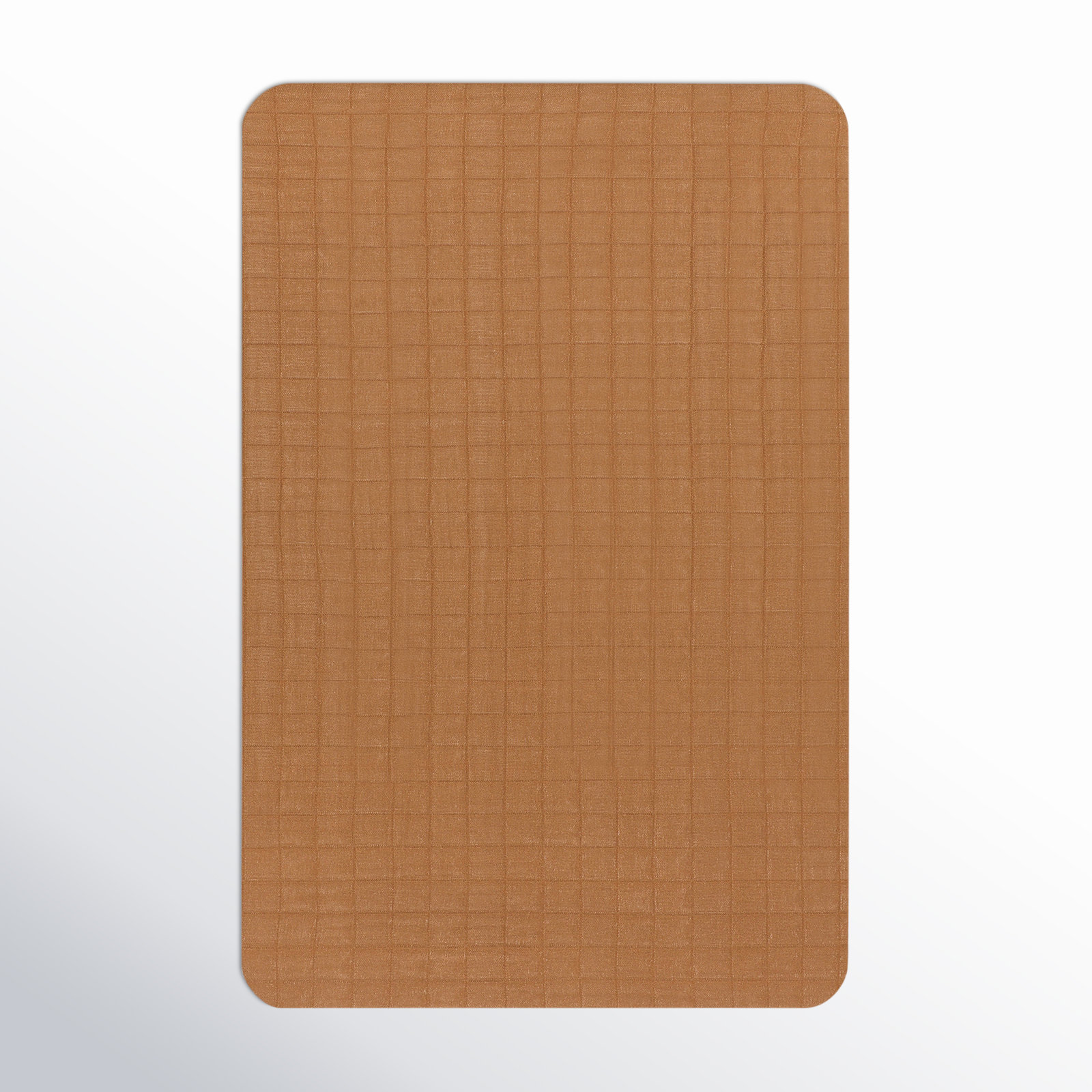Burnt Sienna Muslin All-Stages Bassinet Sheet