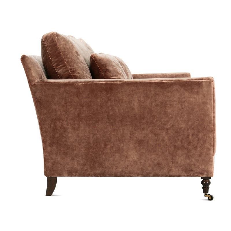 Bruges 87'' Sofa, Brown Chenille