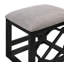Ensemble de bureau et tabouret 3 pièces, bureau à roulettes