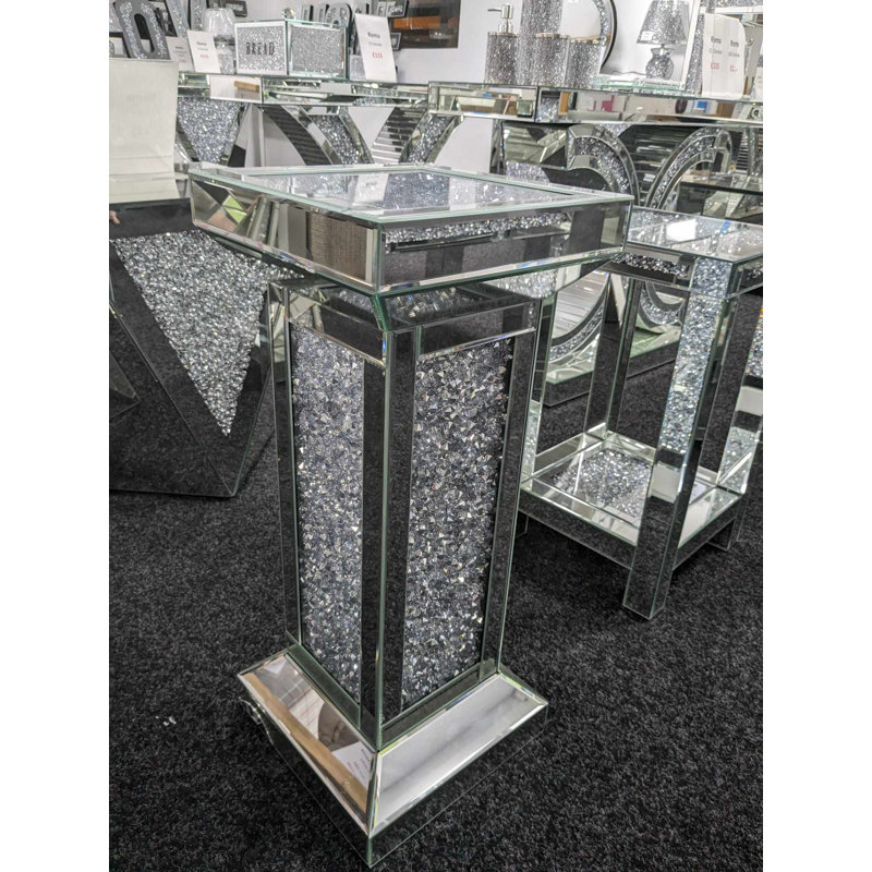 Nova Mirrored Side Table