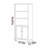 Simple and durable bookcase