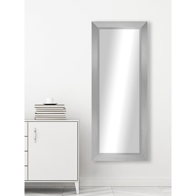 Henslee Mirror, Jaded Platinum, 63.5" H x 25.5" W