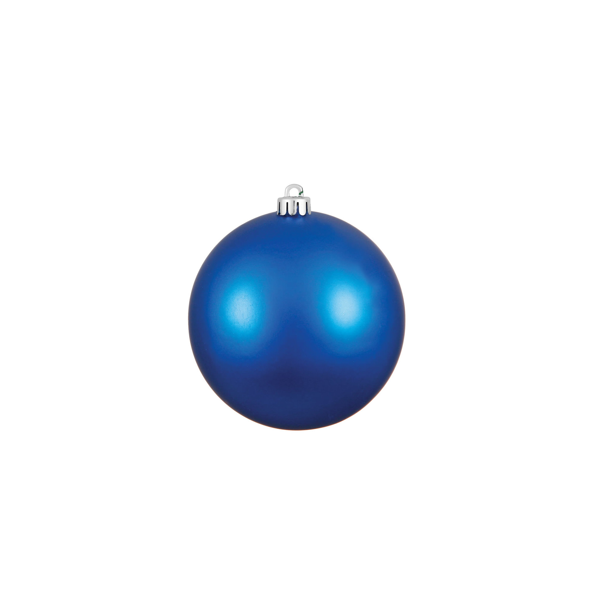 Holiday Solid Ball Ornament, Blue, 15.75" H x 15.75" W x 15.75" D