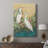 Heron Lagoon I -Custom Wrapped Gallery Cavas