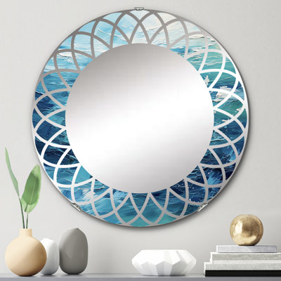 Brayville - Miroir mural moderne rond