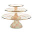 Rosy Check Small Pedestal Platter