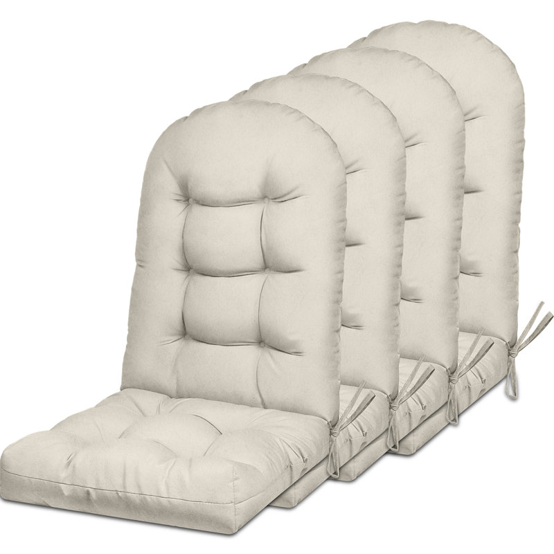5 Inch Adirondack Chair Cushion(Set Of 4), Beige