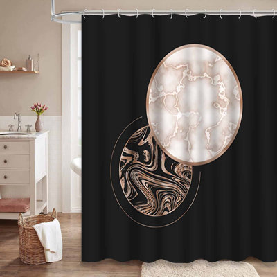 Rideau de douche Rose Fashion