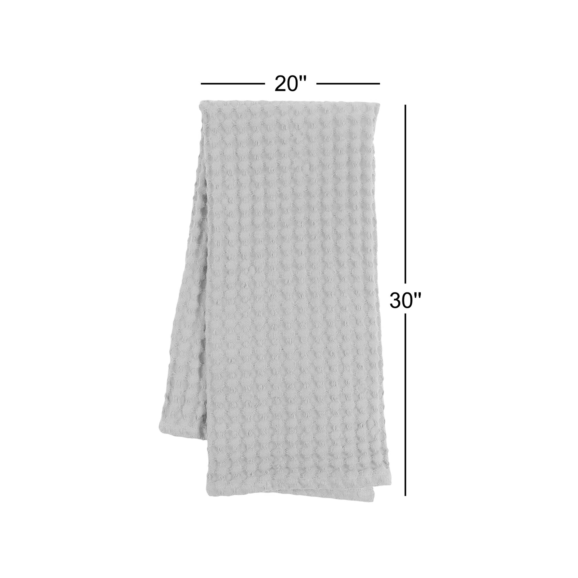 Estero Cotton Waffle Dish Cloth Kitchen Towel, Blush