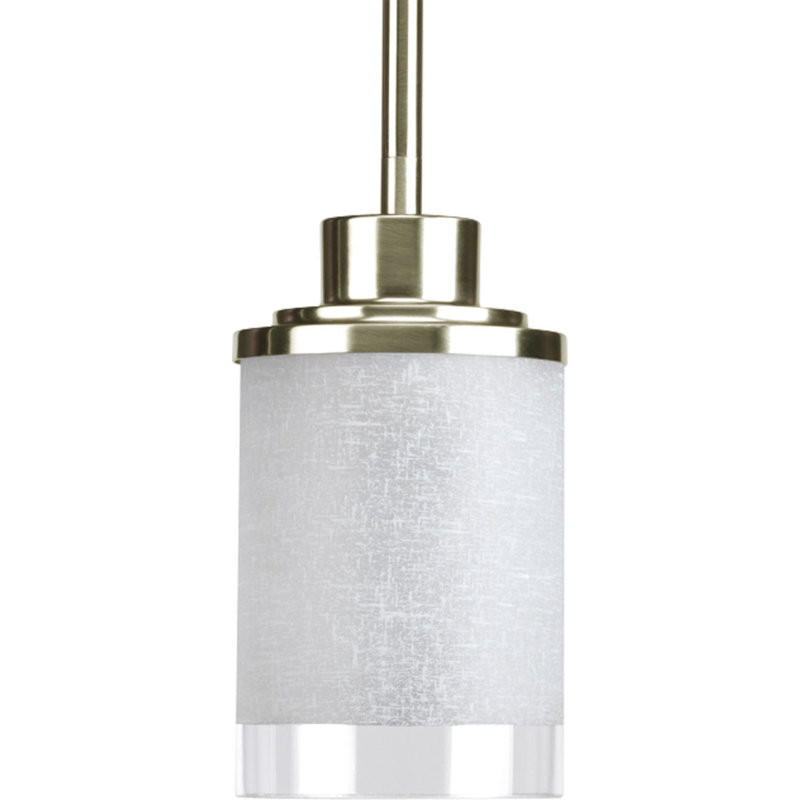 Luminaire suspendu cylindrique simple à 1 lumière Nash