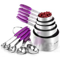 Kitchenaid Universal Measure Cups and Spoons Set in Lavender