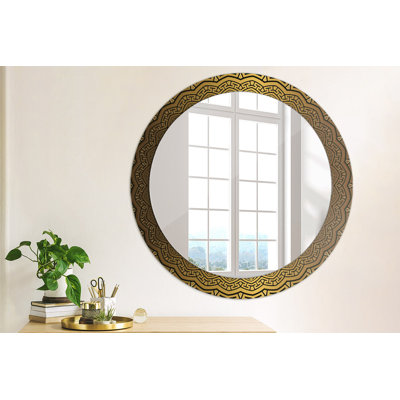 Huldar Glass Flat Wall Mirror