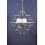 Rosena 4 - Light Chrome Lantern Pendant
