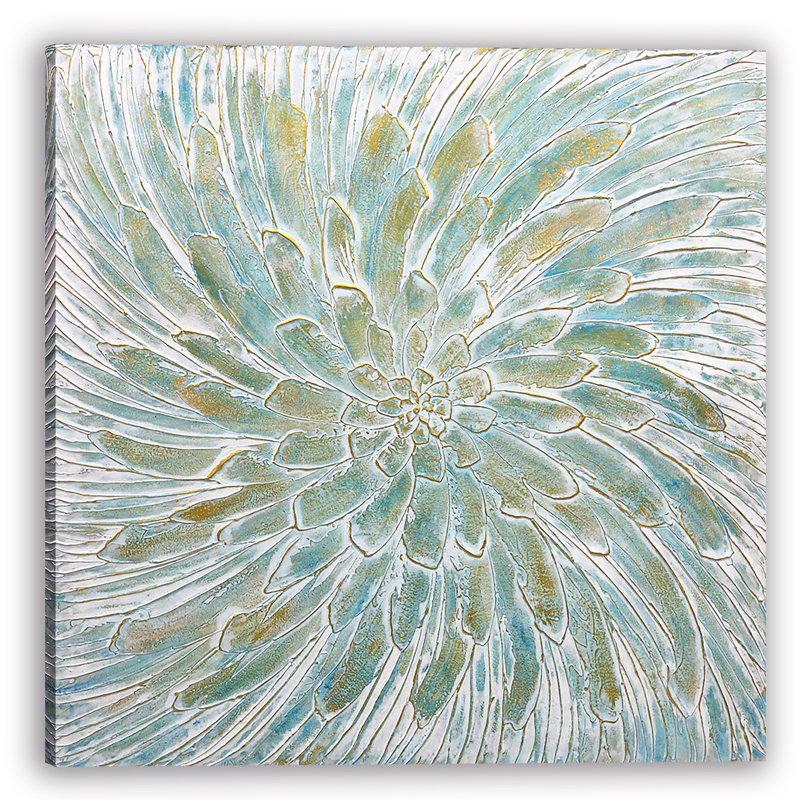 Impression sur toile tendue, H 30 po x l 30 po x 1,5 po
