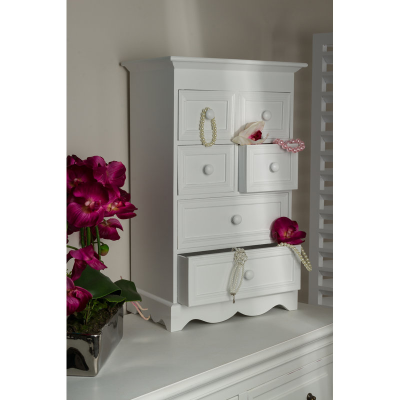 Meridian 6 Drawer 35cm W Solid Wood