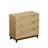 3-Drawers Storage Cabinet with Rope Woven Drawer Panels, Spacious and Stylish for Multiple Rooms-1400358938