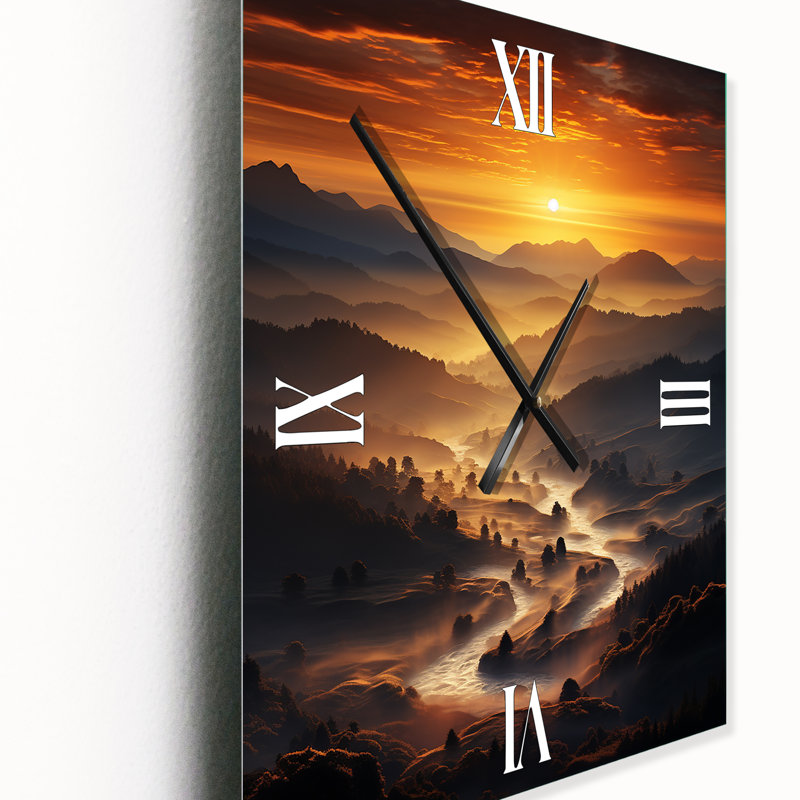Horloge murale Allemagne Allemagne, H 28 po x l 12 po x P 1 po