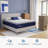 Avenco 14'' Medium Gel Memory Foam Hybrid Mattress-1742156141