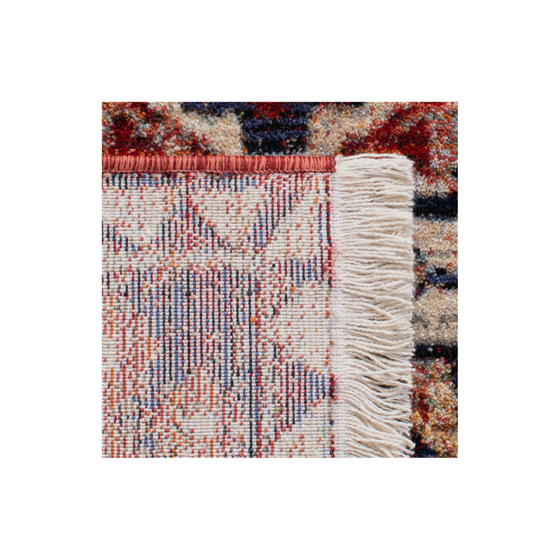 Kiester 300 Performance Geometric Rug, Square 6'7"