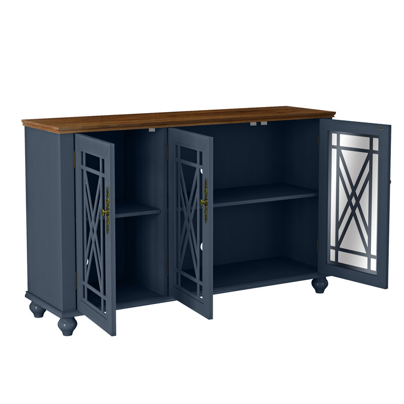 Adao 55'' Sideboard, Navy Blue