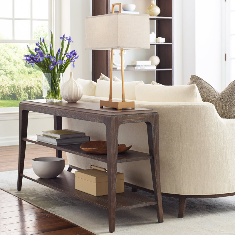 Maidstone 60.5'' W Solid Wood Console Table, Sandbank
