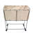 Canvas Rolling Laundry Basket-1824534205